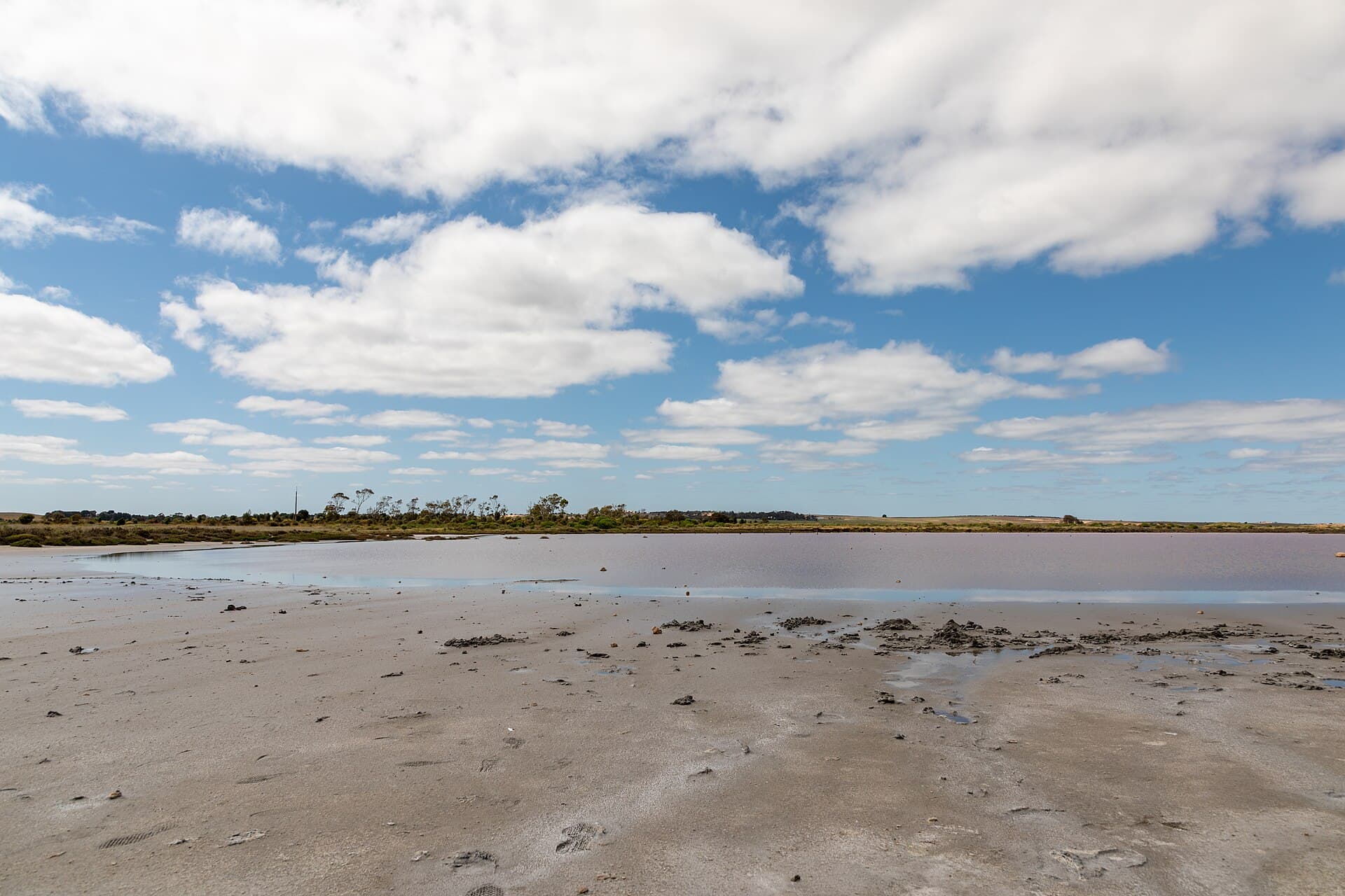 The Pink Lake at Meningie